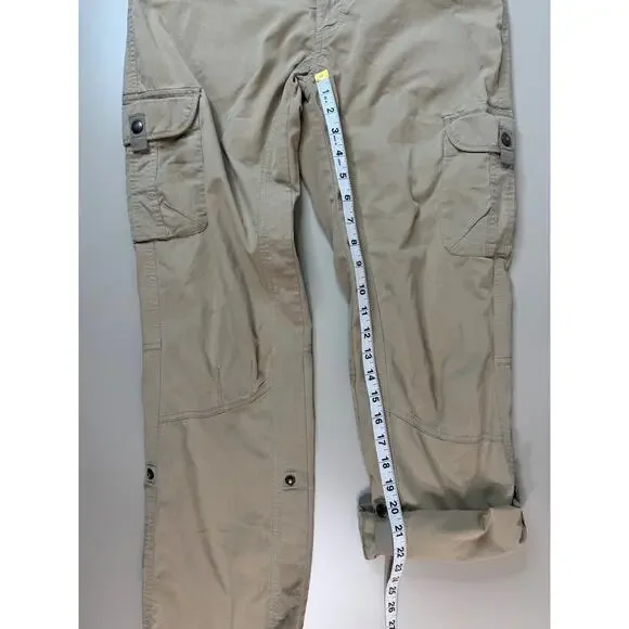 Kuhl Splash Roll Up Pant Light Khaki Womens 4 Regular Gorpcore Hiking Outdoor - Picture 16 of 16